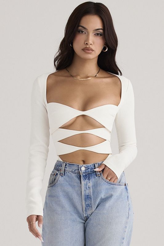 Body House Of Cb Cutout Blanche | WVD-517893