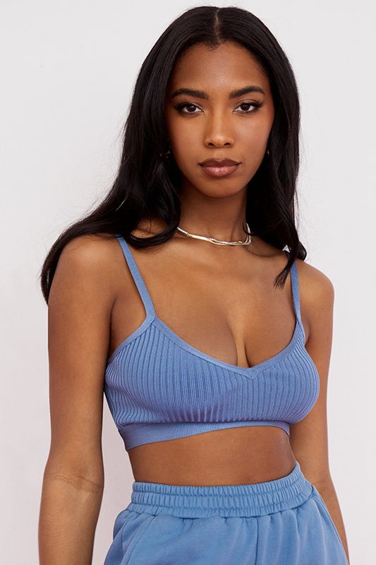 Soutien Gorge House Of Cb Bandage Azur | FTK-054962