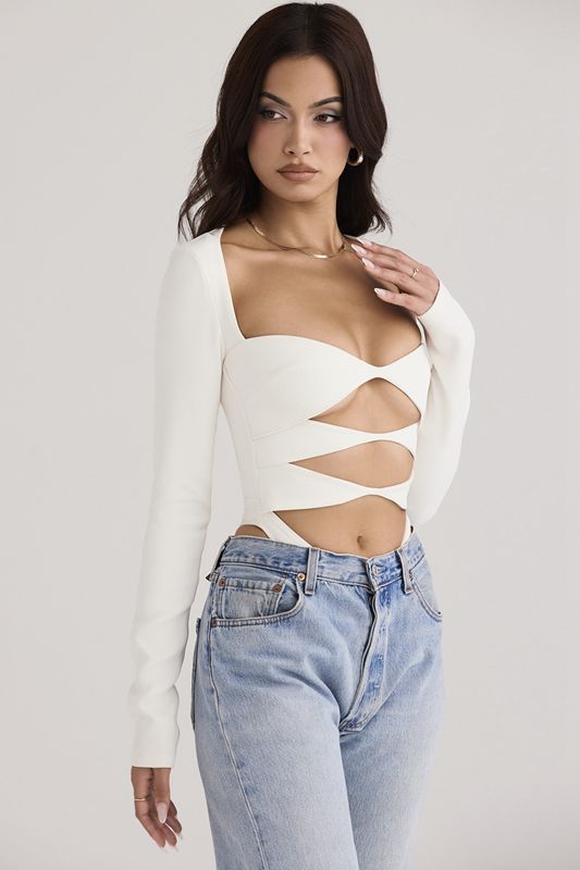 Body House Of Cb Cutout Blanche | WVD-517893