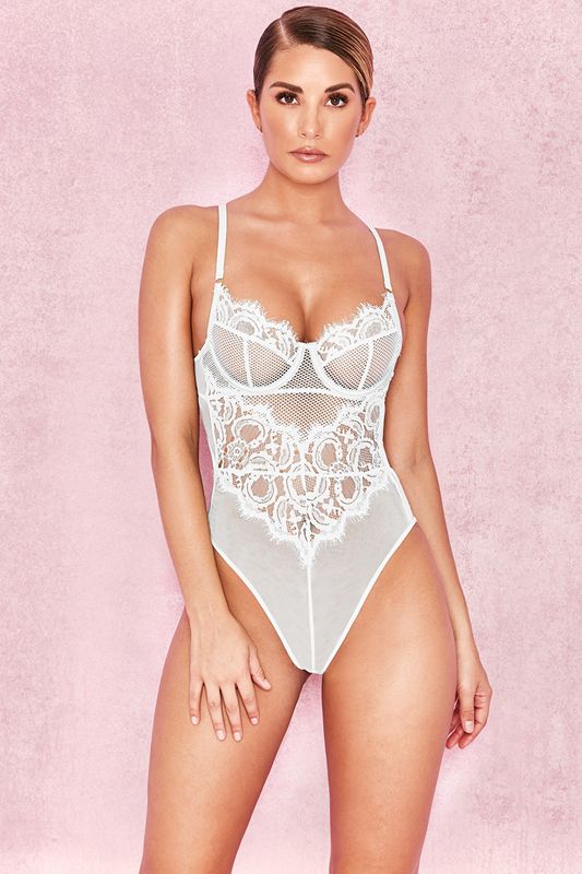 Body House Of Cb Dentelle Blanche | IGF-942608