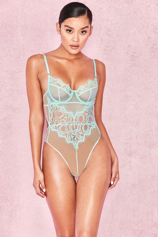 Body House Of Cb Dentelle Menthe | BPY-386105