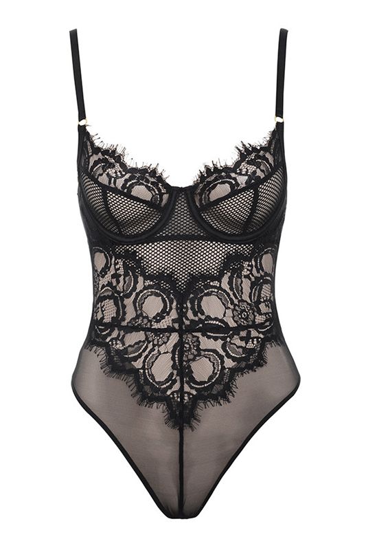 Body House Of Cb Dentelle Noir | JPH-093682