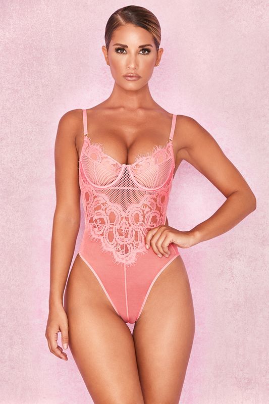 Body House Of Cb Dentelle Rose | MFR-278431