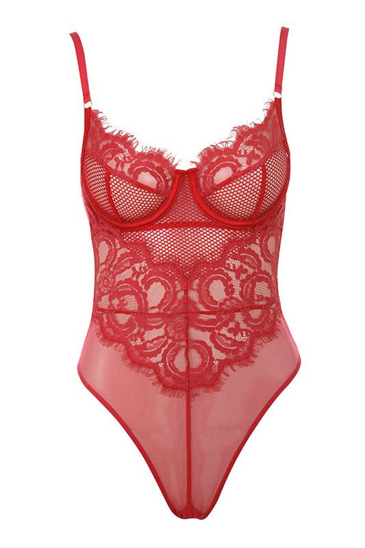 Body House Of Cb Dentelle Rouge | RIS-374860