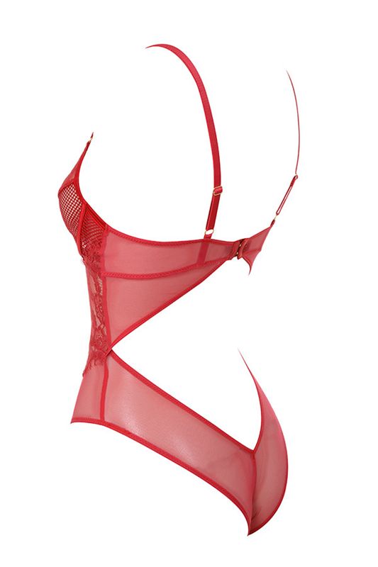 Body House Of Cb Dentelle Rouge | RIS-374860