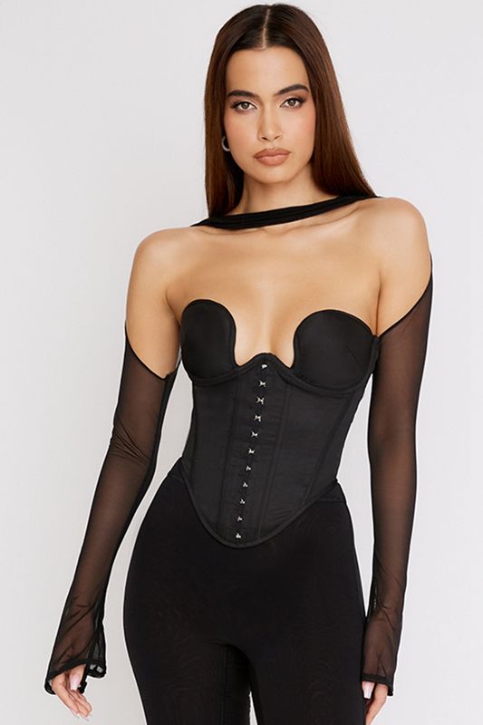 Corset House Of Cb Structured Noir | ZXI-793628