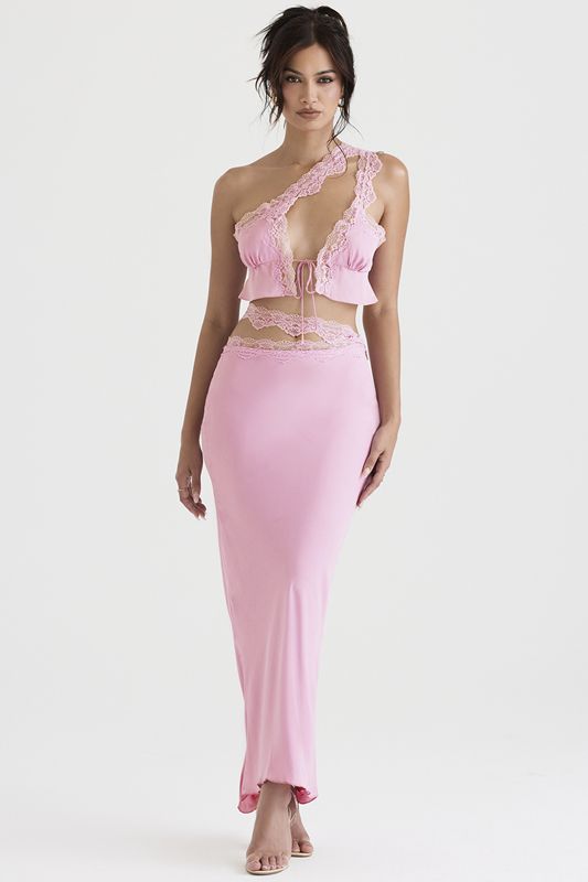 Hauts House Of Cb Floaty Cropped Rose | HIO-813047