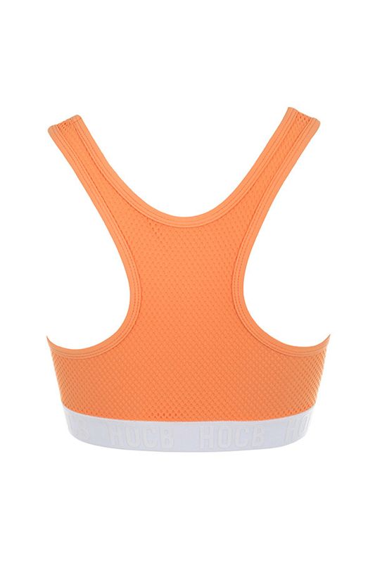 Hauts House Of Cb Neon Orange Cropped Orange | FRX-650723