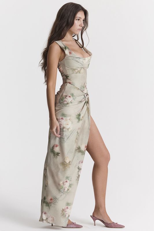 Jupe House Of Cb Floral Maxi Fleur | RGI-068291