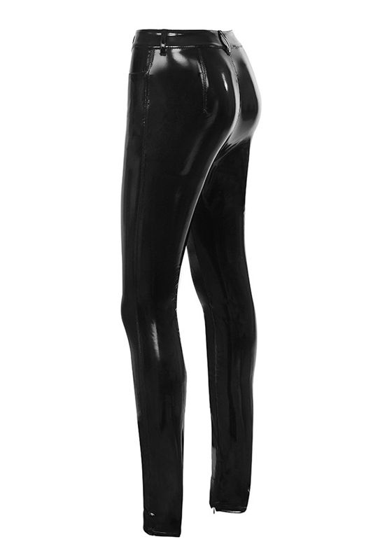 Leggings House Of Cb Vernis Stretch Vinyls Noir | CEP-483927