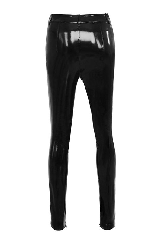 Leggings House Of Cb Vernis Stretch Vinyls Noir | CEP-483927