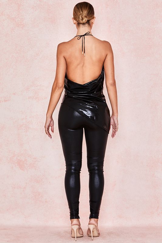 Leggings House Of Cb Wet Looks Noir | BXC-035914