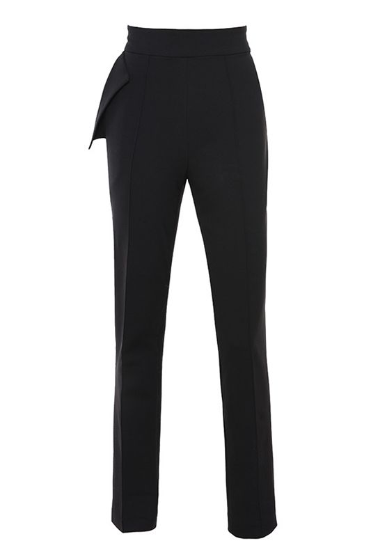 Pantalon House Of Cb Flap Pockets Noir | HNO-910564