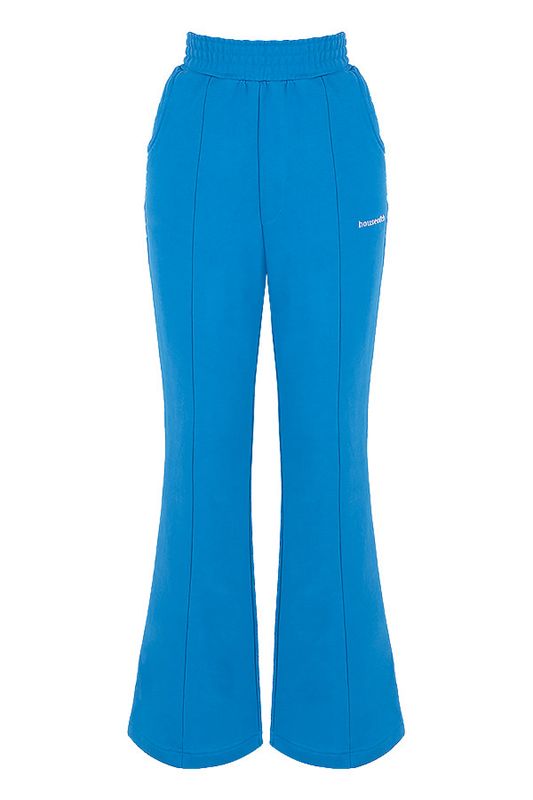 Pantalon House Of Cb Flared Leg Piste Bleu | FAJ-924867