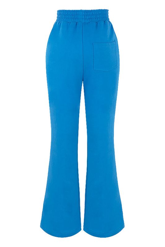 Pantalon House Of Cb Flared Leg Piste Bleu | FAJ-924867