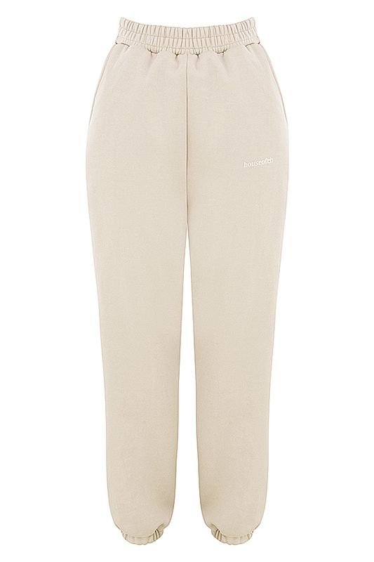 Pantalon House Of Cb Fleece Back Jogging Beige | TYG-182695