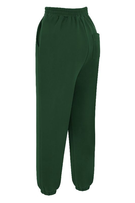 Pantalon House Of Cb Fleece Back Vert | LUO-043827