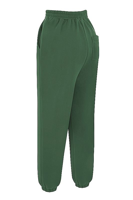 Pantalon House Of Cb Fleece Back Vert | XEN-489175