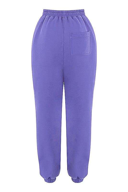 Pantalon House Of Cb Fleece Back Violette | AHU-910763