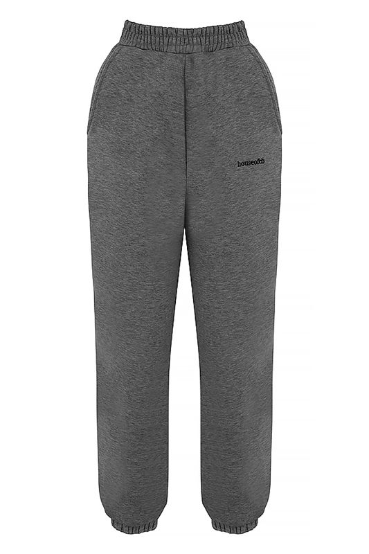 Pantalon House Of Cb Grey Fleece Back Grise Foncé | TAY-796130