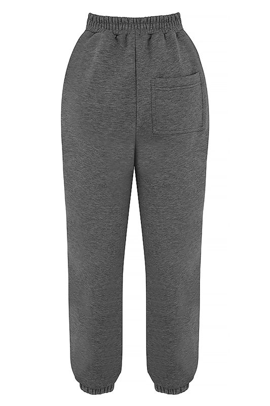 Pantalon House Of Cb Grey Fleece Back Grise Foncé | TAY-796130