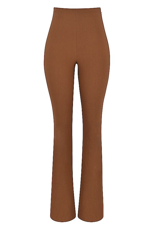 Pantalon House Of Cb High Waisteds Abricot | SUI-125834