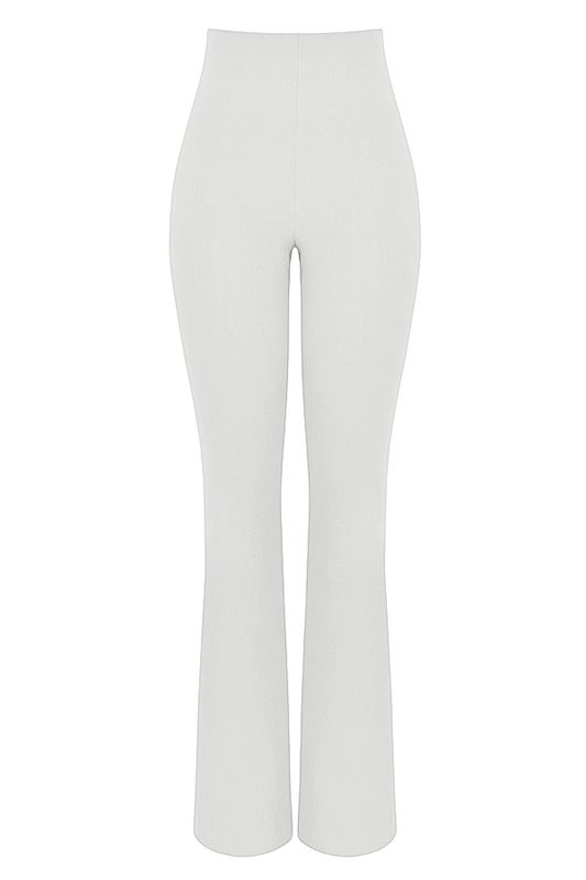 Pantalon House Of Cb High Waisteds Blanche | STX-582013