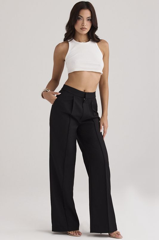 Pantalon House Of Cb Loose Fits Noir | SJG-483610