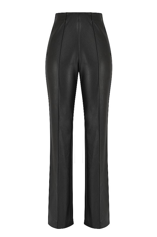 Pantalon House Of Cb Vegan Leathers Noir | FJS-081943