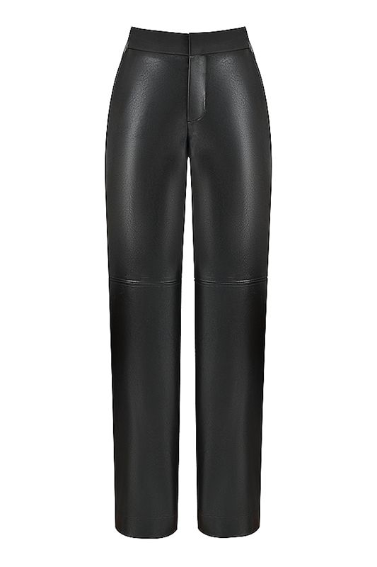 Pantalon House Of Cb Vegan Leathers Noir | FQM-593427