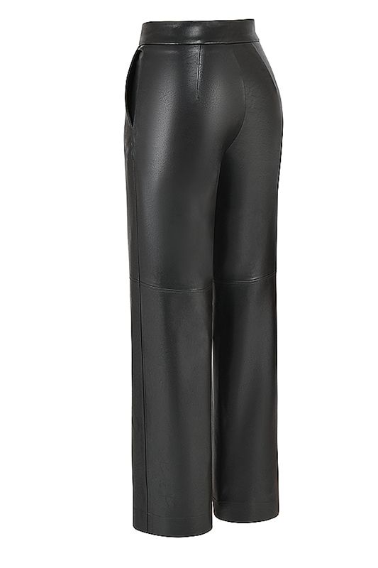 Pantalon House Of Cb Vegan Leathers Noir | FQM-593427