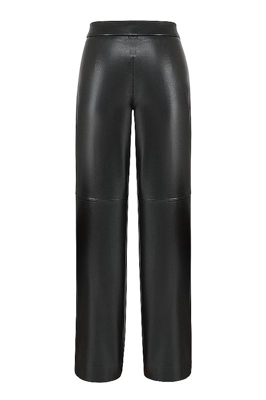 Pantalon House Of Cb Vegan Leathers Noir | FQM-593427