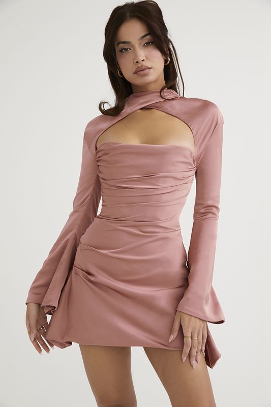 Peignoir House Of Cb Draped Rose | JKR-580341