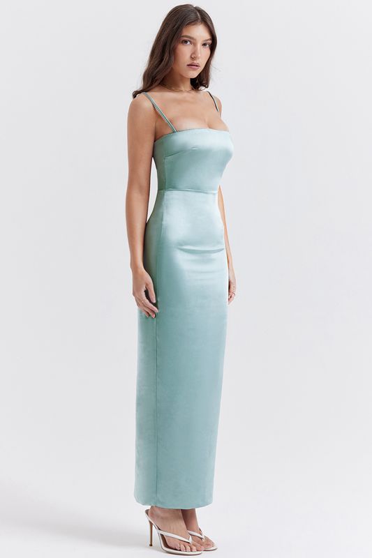 Peignoir House Of Cb Jade Maxi Turquoise | FBJ-731928