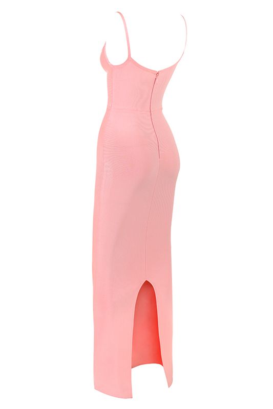 Peignoir House Of Cb Pink Maxi Rose | BTL-136270