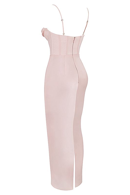 Peignoir House Of Cb Pink Maxi Rose | PBA-261543