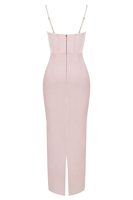 Peignoir House Of Cb Pink Maxi Rose | PBA-261543