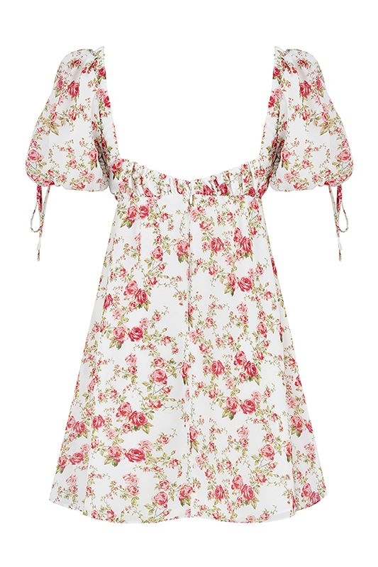 Peignoir House Of Cb Print Mini Rose | DTO-345690