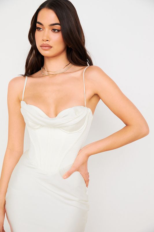 Peignoir House Of Cb Slip Blanche | KAC-142908