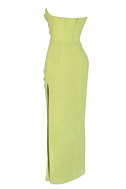 Peignoir House Of Cb Strapless Gown Vert Clair | VEW-671982