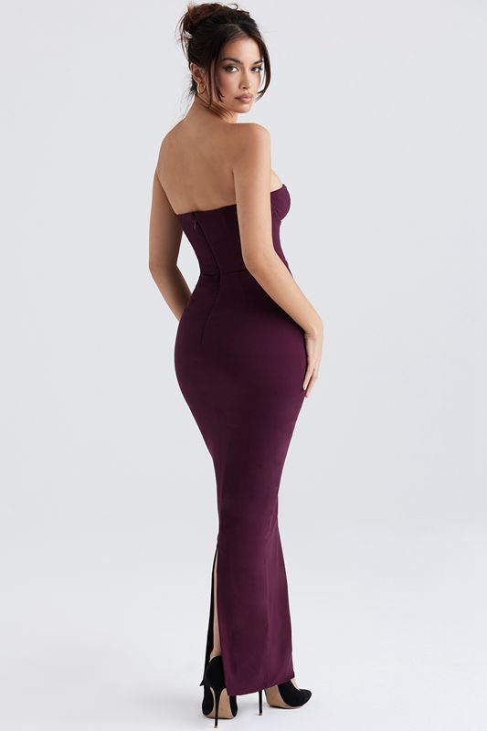 Peignoir House Of Cb Strapless Maxi Violette | UFT-342650