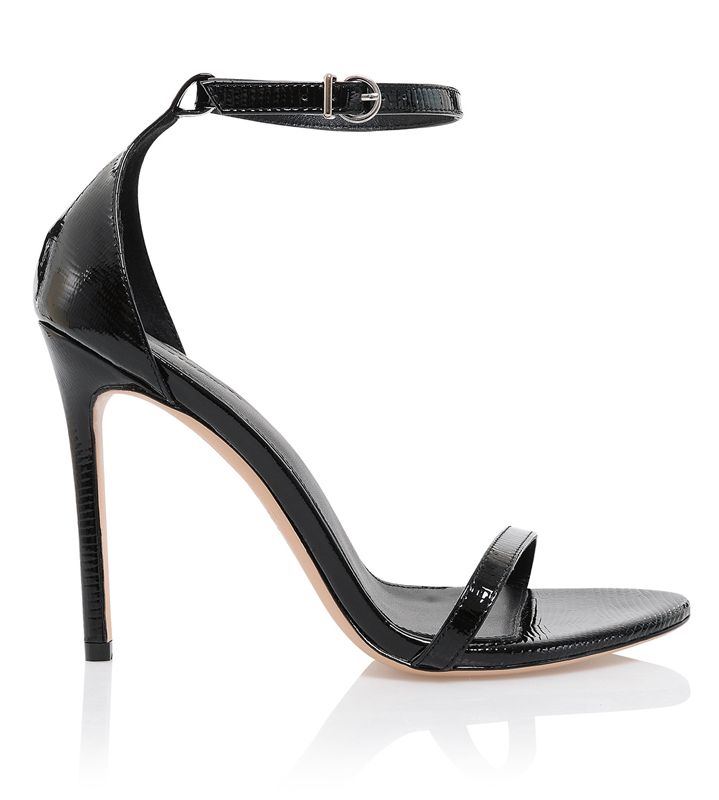 Sandales House Of Cb Textured Straps Noir | MDG-527491