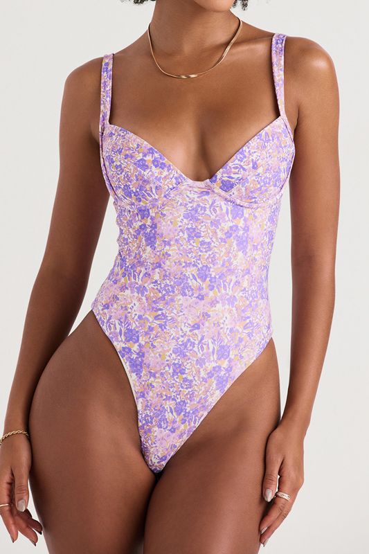 Swimsuit House Of Cb Floral Underwired Violette | ZLJ-914307